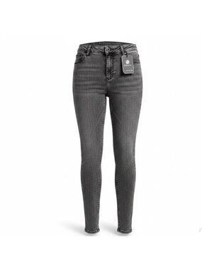 Gingtto Mens Gray Stretch Denim Skinny Fit Jeans Stylish Waist Size 32